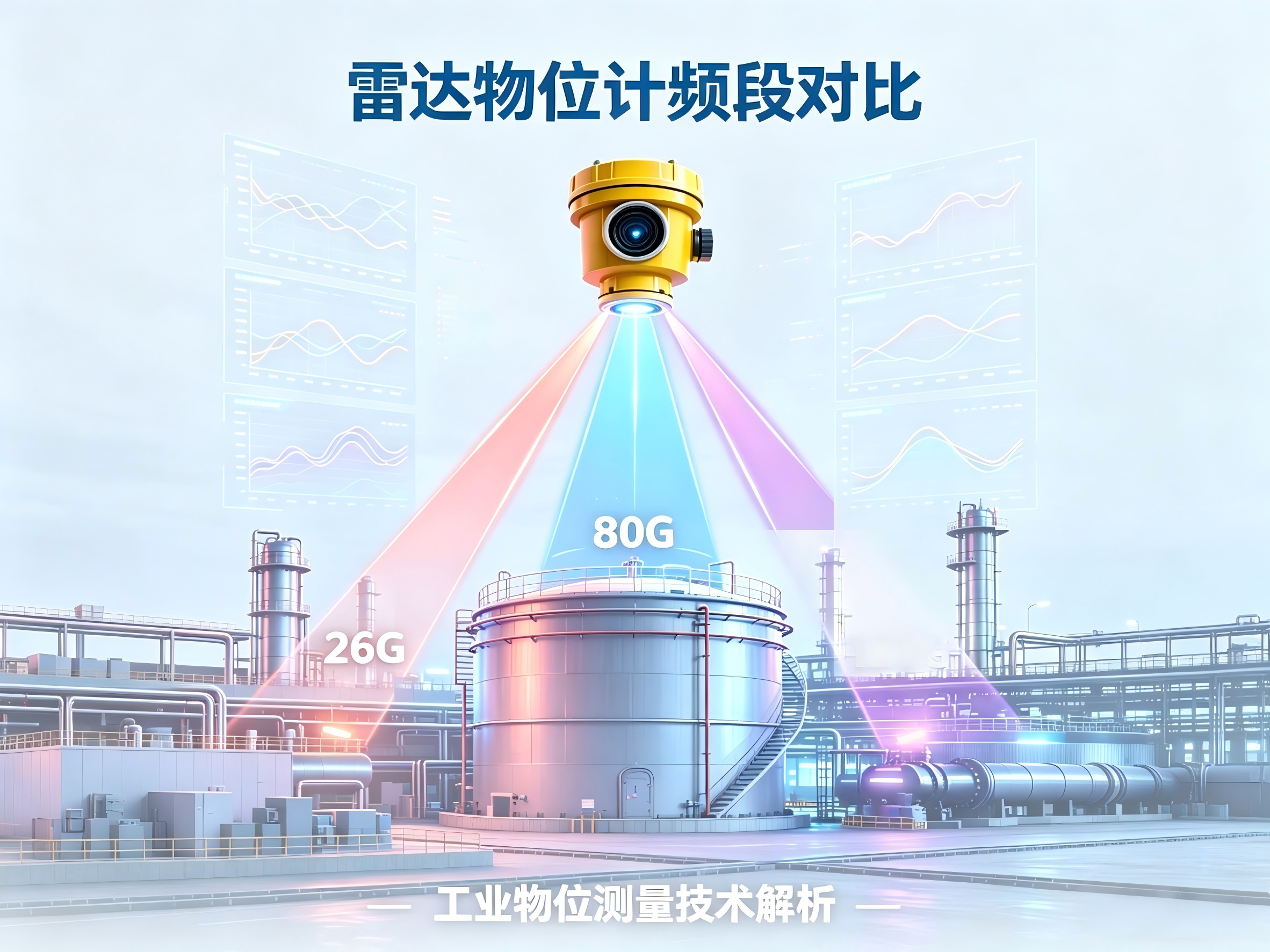26G vs 80G vs 120G:雷達物位計頻 26G vs 80G vs 120G:雷達物位計頻